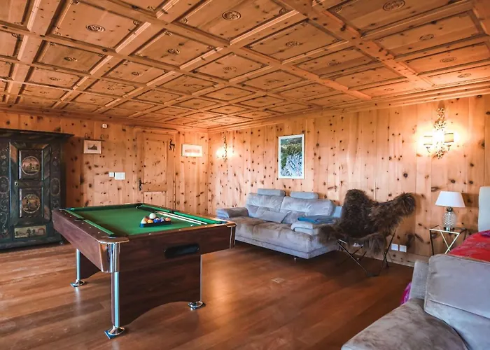 Des Reines - Luxe Discret, Vue Imprenable, Calme Absolue Chalé Crans-Montana